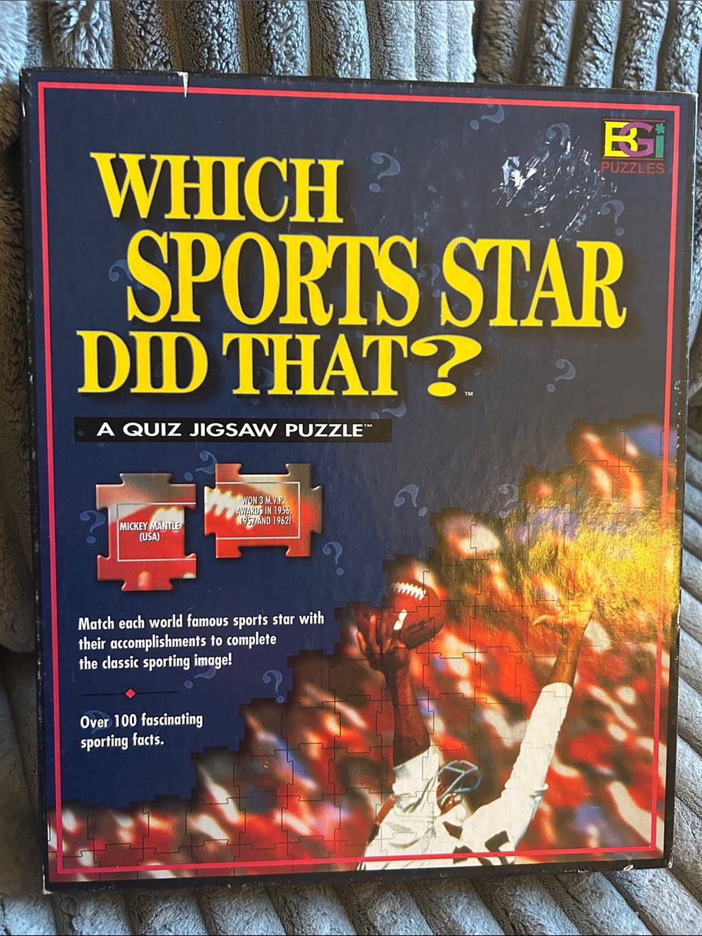 Which Sports Star Did That? Quiz Jigsaw Puzzle by Buffalo Games (BGI) 1998